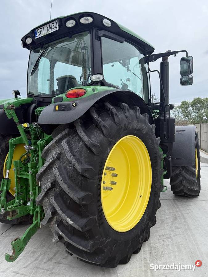 John Deere 6145R 1300h Salon Polska Stan idealny John Deere Piotrków Trybunalski