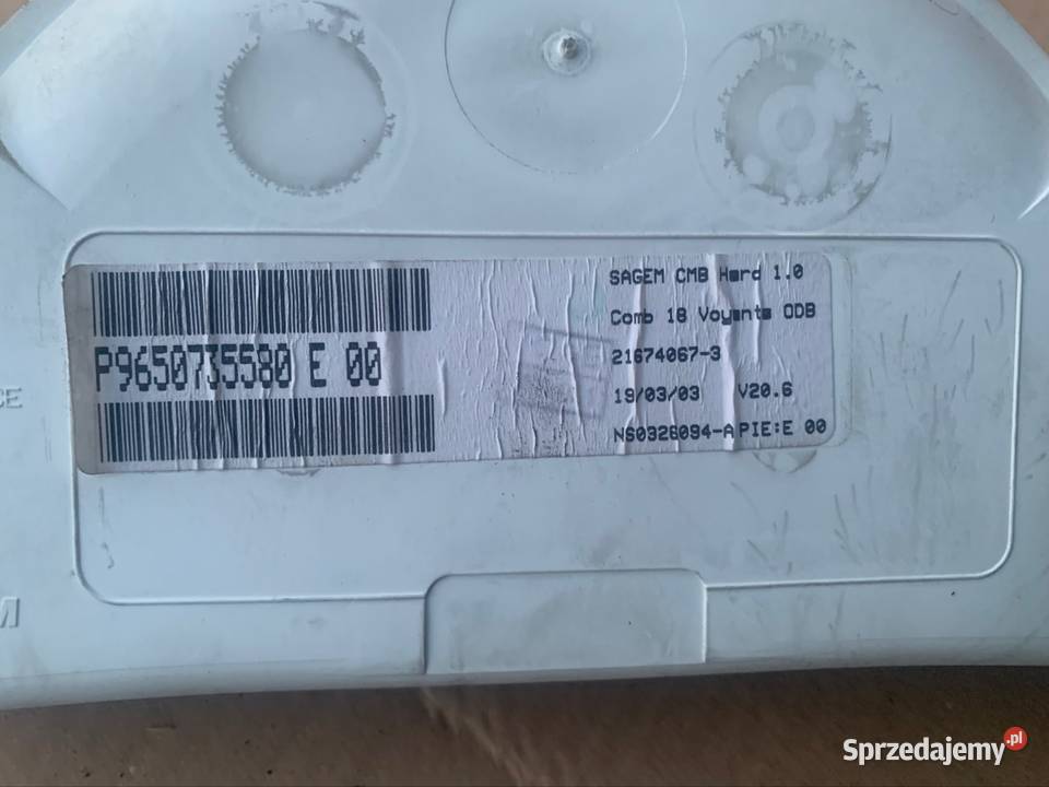 9650735580 licznik zegary Citroen c2 c3 zachodniopomorskie Szczecin