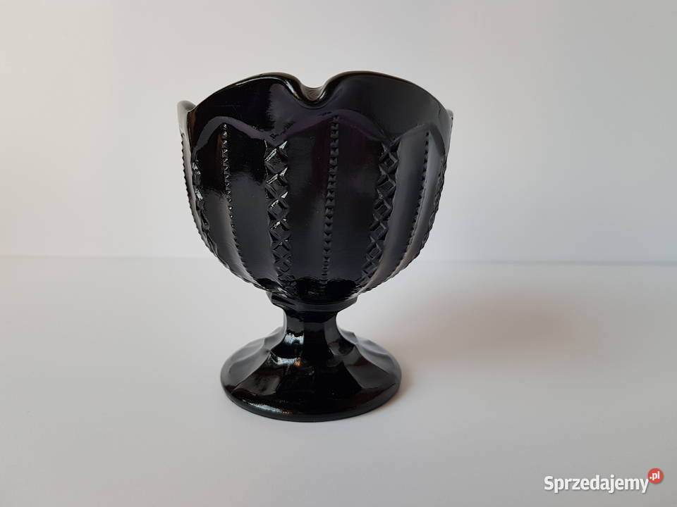 Duży hialitowy mlecznik Iksy 2 Ząbkowice szkło Porcelana i szkło Dąbrowa Górnicza