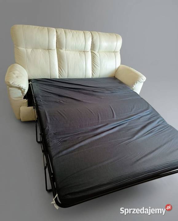 Kanapa skórzana sofa 3 osobowa premium luksusowa Wrocław