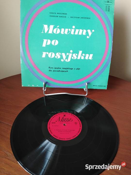 Płyta winylowa mówimy rosyjsku 1980 1 płyta Płyty i kasety