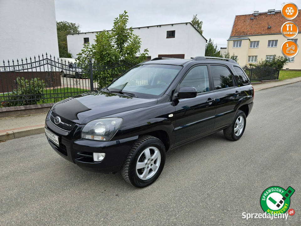 Kia Sportage Opłacona Zdrowa Zadbana Serwisowana relingi dachowe warmińsko-mazurskie Kisielice sprzedam