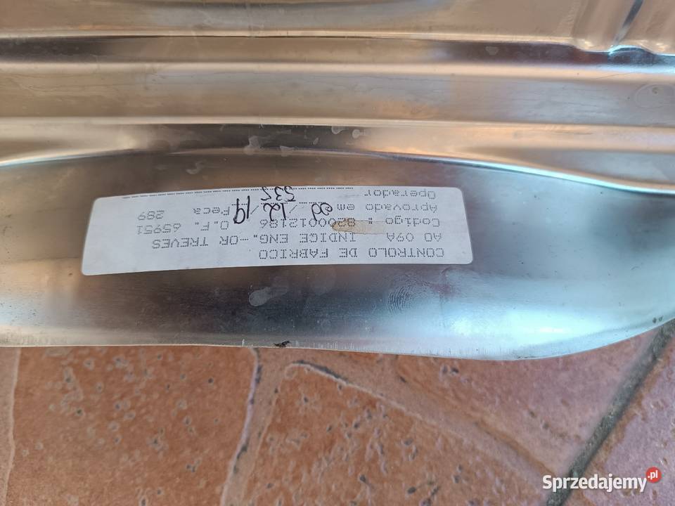 Listwa osłona progu bagażnika Renault Laguna II świętokrzyskie Kossów