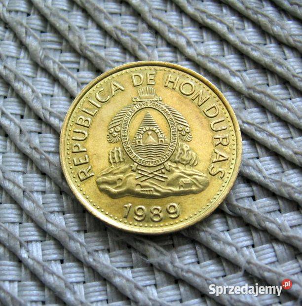 Honduras 5 Centavos 1989r Kalisz