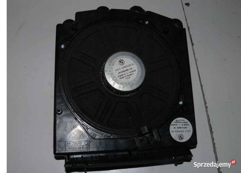 GŁOŚNIK SUBWOOFER LEWY BMW E60 E61 6929100
