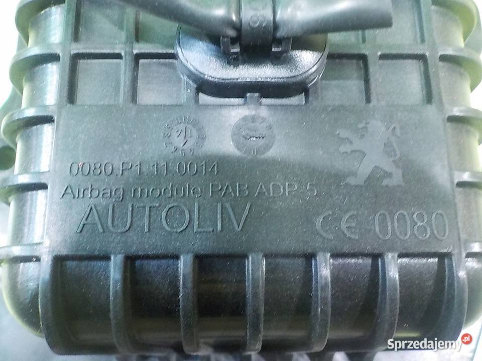 PEUGEOT 2008 I 16 14r VT 5D AIRBAG poduszka mazowieckie Suków