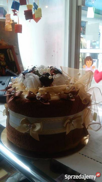 Torty z ręczników na ślub rocznicę urodziny Wołomin