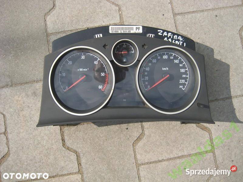 OPEL ZAFIRA B 19 CDTI LICZNIK ZEGAR 13216684 Rakoniewice