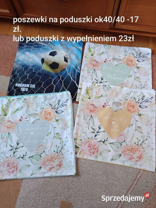 Sprzedam poduszki fartuchy kuchenne dzień lubelskie
