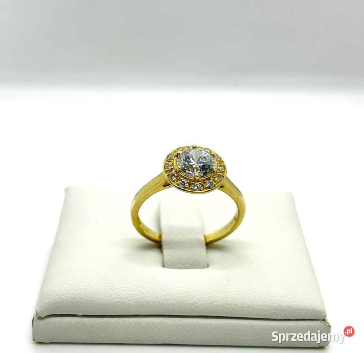 Nowy Złoty Pierścionek pr 585 282g R13 Pierścionki Elbląg