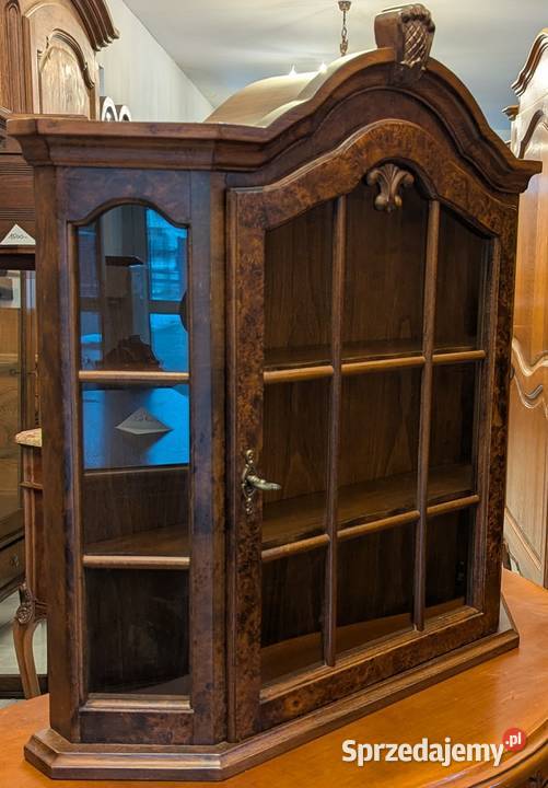 Piękna szafkawitryna wiszącasklep Dąbrowa śląskie