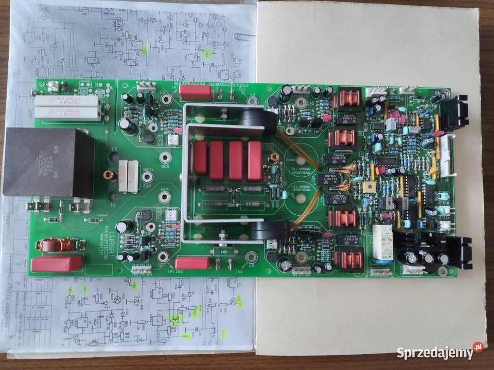 Płyta główna sterowania przetwornicy AC201 OZAS Spawarki i lutownice Jaworzno