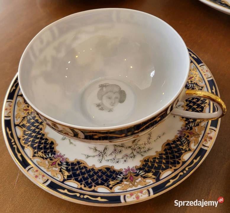 Porcelana chińska zestaw do herbaty 6 osób Szczecin
