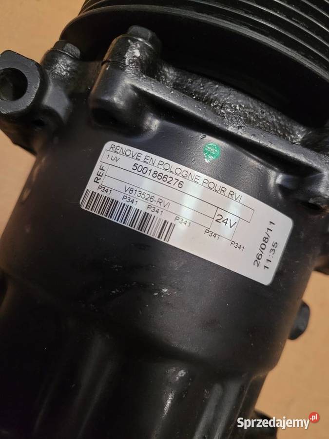 Sprężarka klimatyzacji Renault mazowieckie Mińsk Mazowiecki sprzedam