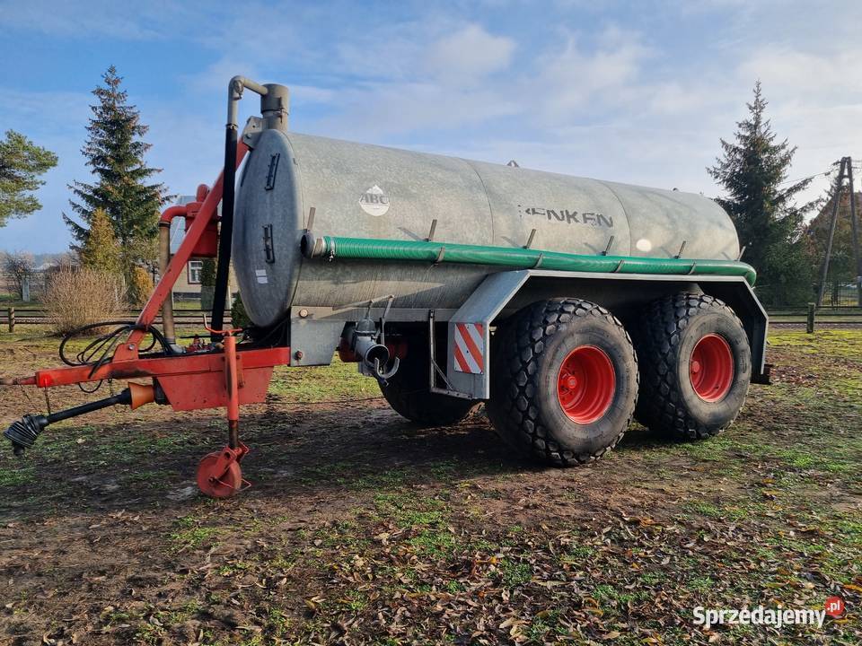 Sprzedam beczkowóz Benken 14000 l joskin fliegl Kolno sprzedam