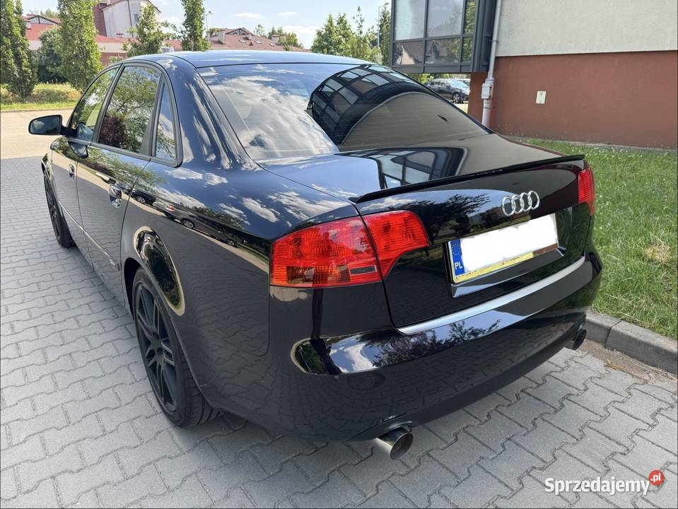 Audi A4 B7 18Turbo 163 GAZLPG wnętrze SLine