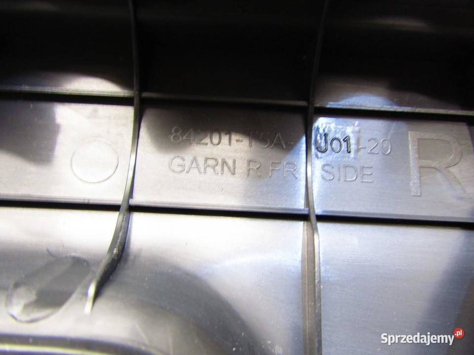 OSŁONA NAKŁADKA PROGU PRAWA PRZEDNIA PRZÓD HONDA