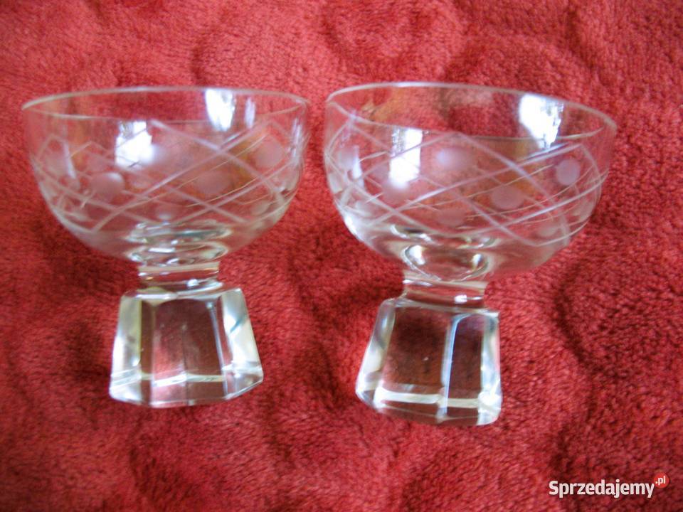 Kieliszki do wódki likieru Friedrich Crystal Siedlce sprzedam
