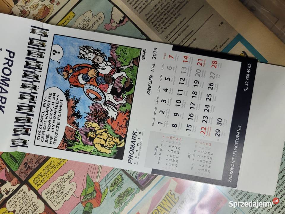 Kalendarzyk Kajko i Kokosz 2019 Komiksy