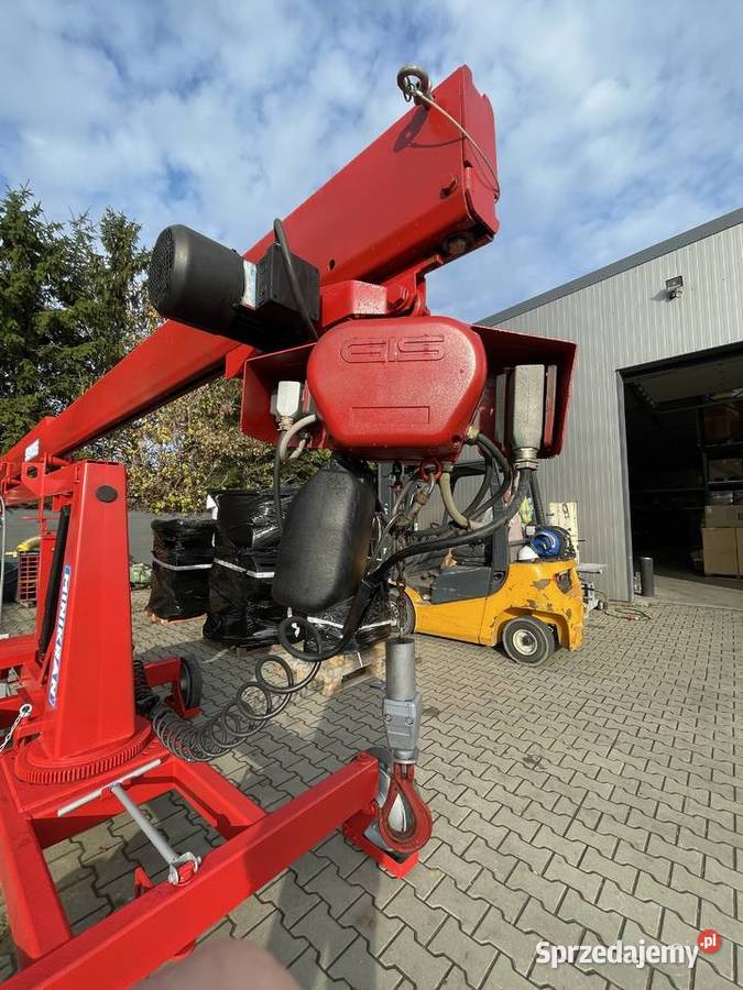 Dźwig Steinweg Bocker MK 400 5 minikran żuraw