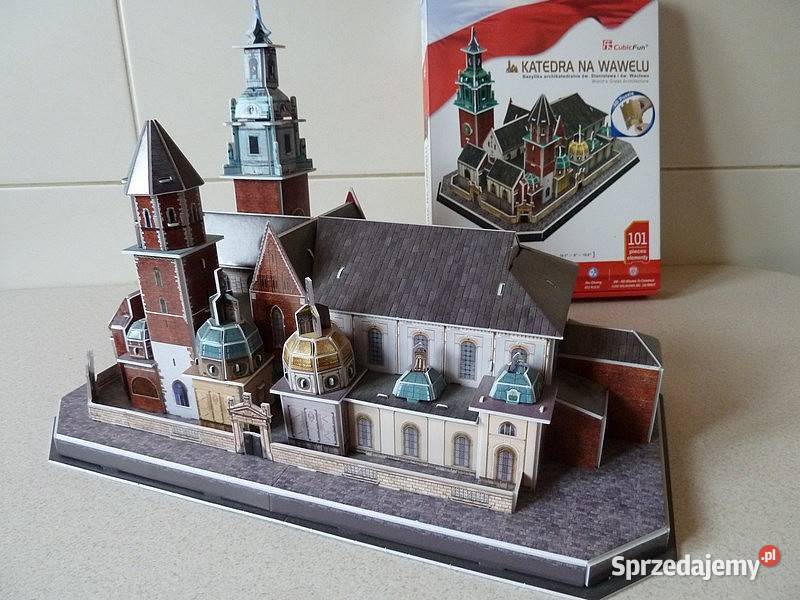 Katedra na Wawelu Model 3D do Składania Edukacyjne Rzeszów