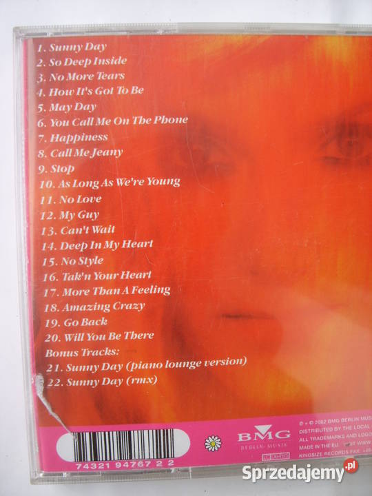 Rock CD JEANETTESUNY DAY POLYDOR 2002 R Bez dolnośląskie Wołów