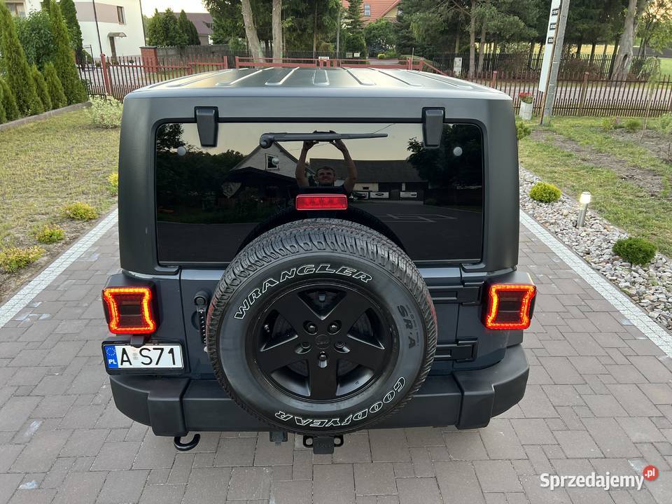 Jeep Wrangler JK Rhino Grey 36 V6 Automat Terenowy mazowieckie Durlasy