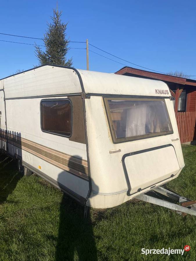Przyczepa kempingowa dome na dzialke carawan KNAUS Niechorze