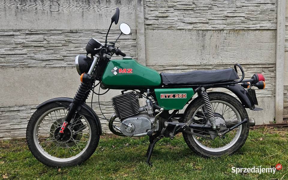 MZ ETZ 250 zarejestrowana Brzeg