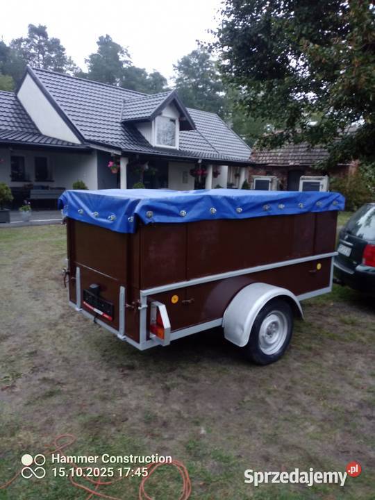 Sprzedam Przyczepkę samochodową Dmc 750 1 Opatówek sprzedam