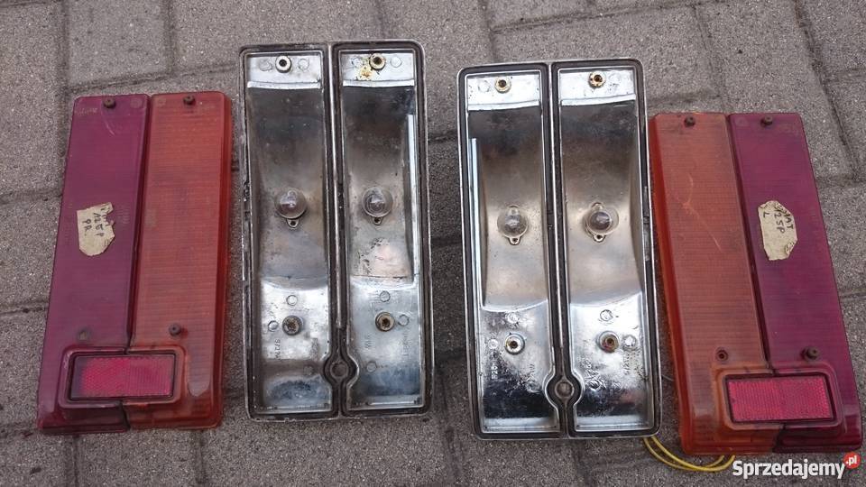 Lampa Lampy Fiat 125p prawa lewa