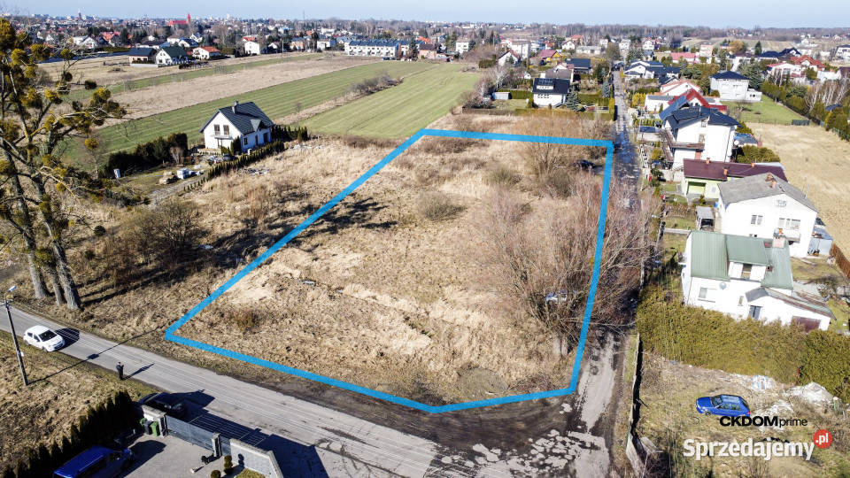 Działka 4520 m WZ projekt domu Radom Janiszpol mazowieckie