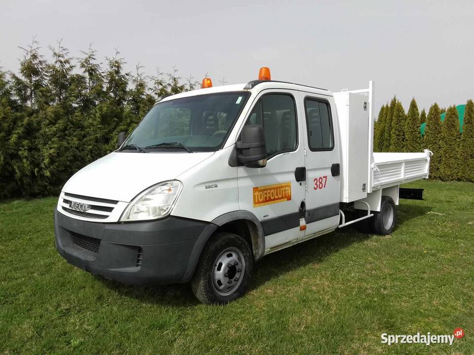 Iveco Daily 35C12D 23 brygadówka wywrotka diesel Zimnowoda
