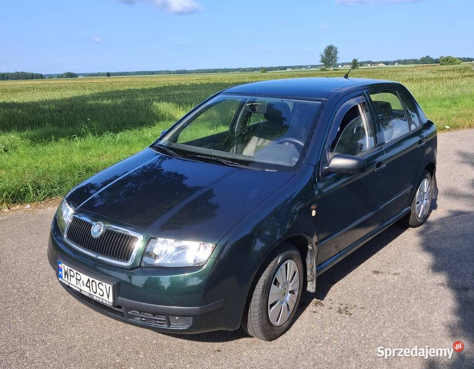 Skoda Fabia 12 12v benzyna 60 2003r stan VAT marża Borki sprzedam