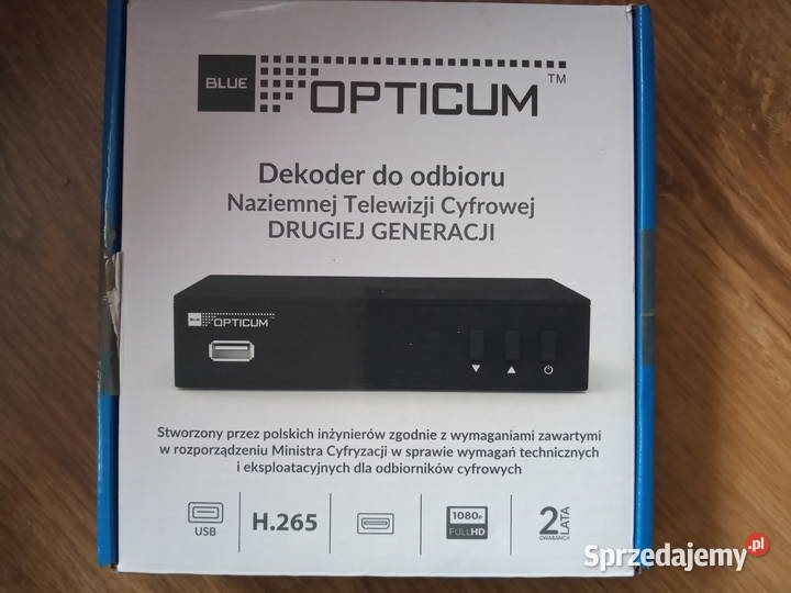 dekoder tuner dvbt2 Wrocław