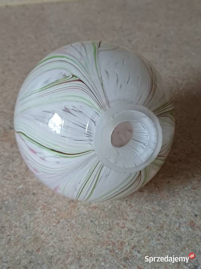 vintage wazonikszkło Porcelana i szkło małopolskie Nowy Targ