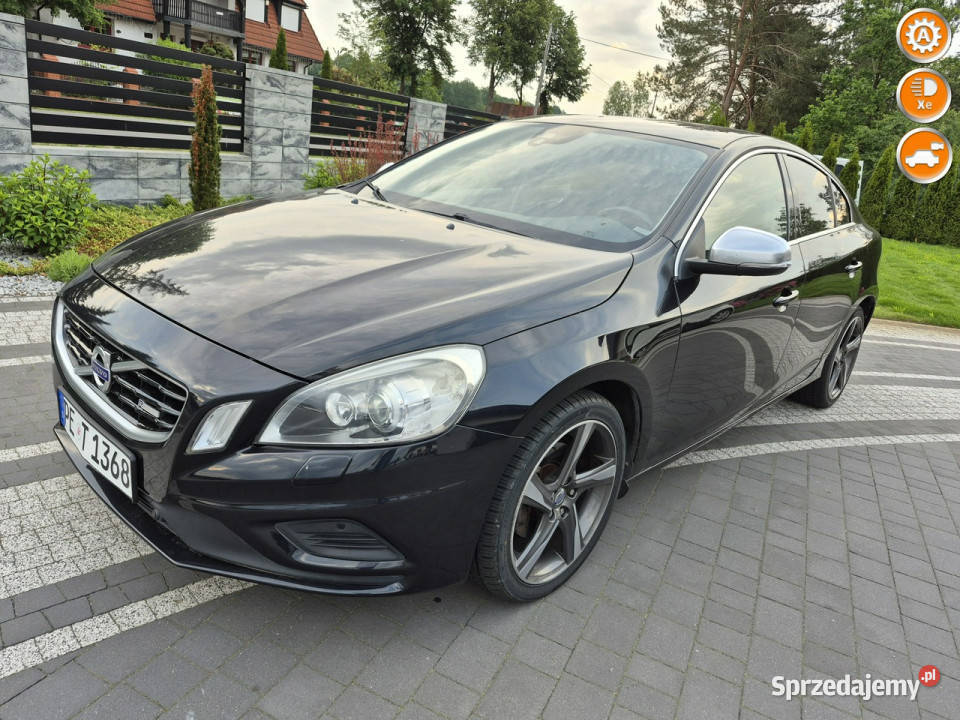 Volvo S60 navi xenon kamera automat rdesign kurtyny powietrzne Drelów sprzedam
