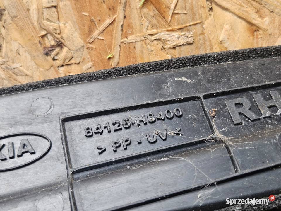 WYGŁUSZENIE PRAWE BŁOTNIKA PRZÓD KIA STONIC Pozostałe