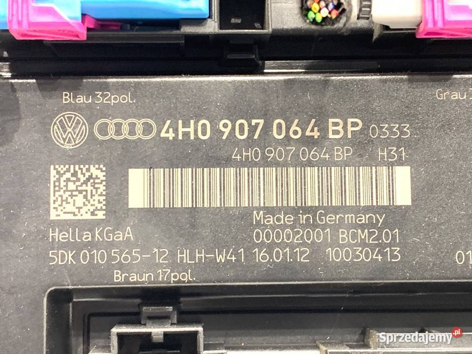 MODUŁ KOMFORTU AUDI A7 4G 4H0907064BP Hatchback