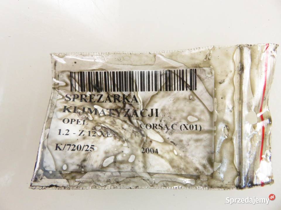 KOMPRESOR KLIMATYZACJI OPEL CORSA C 12 16V osobowe