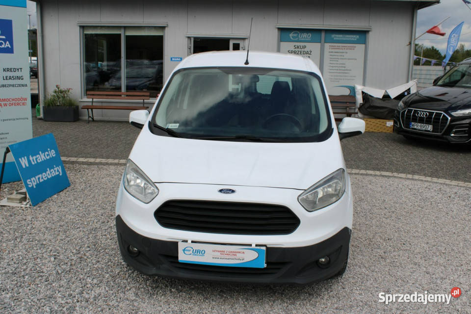 Ford Transit Courier Gwarancja Fvat Salon Polska biały mazowieckie Warszawa