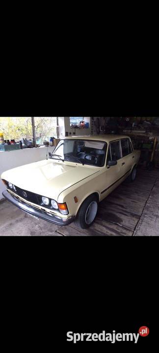 Polski fiat 125p 20dohc Bystrzyca Kłodzka