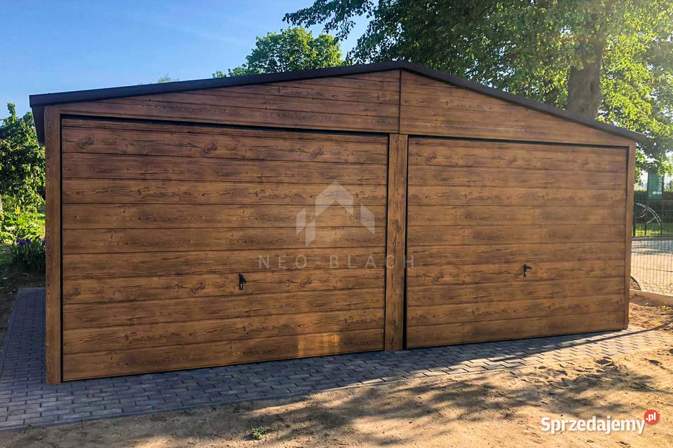 Garaż Blaszany 6x6m 2x Brama Uchylna świętokrzyskie Kielce sprzedam