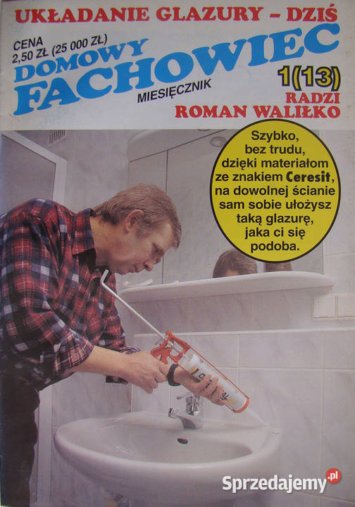 Układanie glazury dziś Domowy Fachowiec 1 13 dom i ogród Limanowa