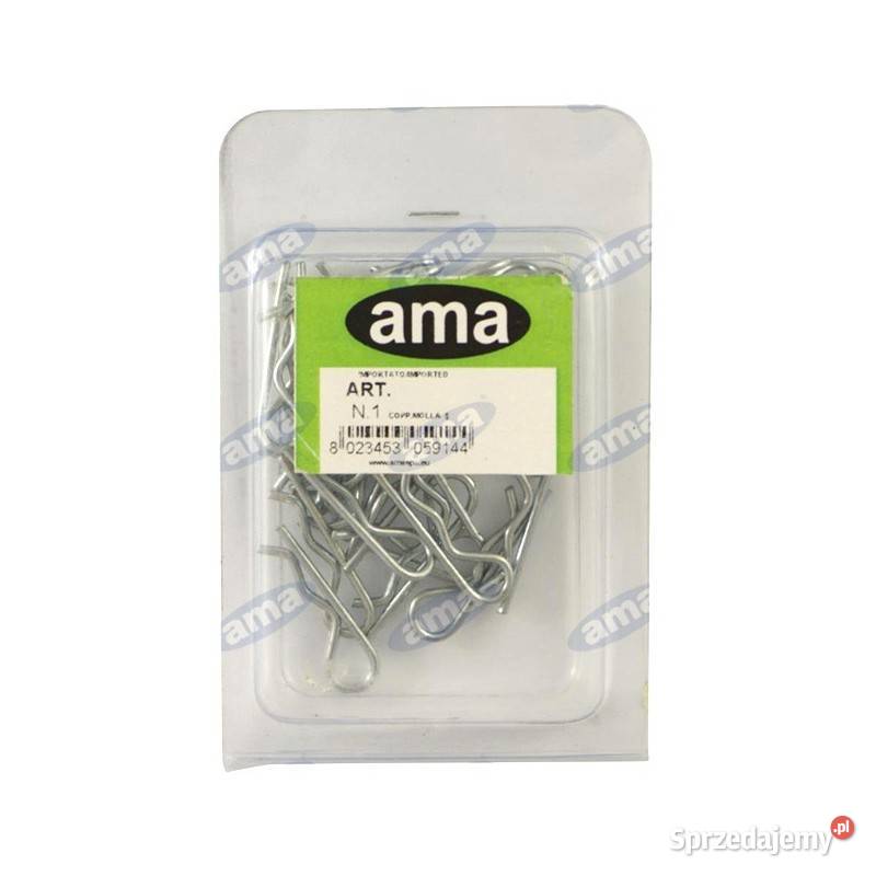 Zawleczka sprężysta DIN11024E 18x35mm blister 30