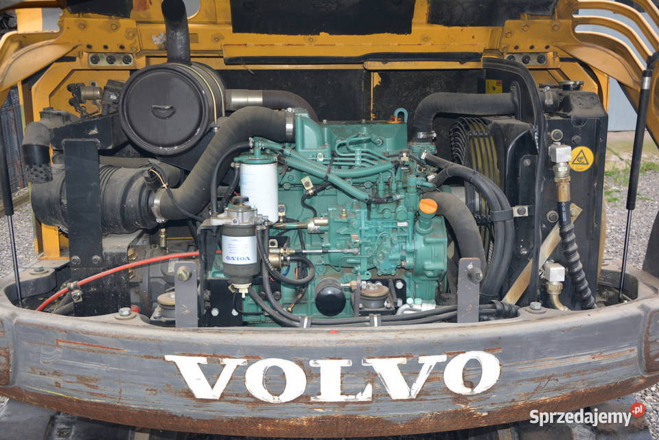 Minikoparka VOLVO EC55 w stanie mazowieckie Seredzice