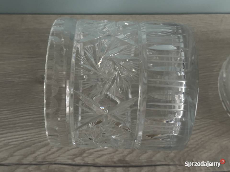 Bombonierka duża kryształ z lat 50tych Antyki Łódź