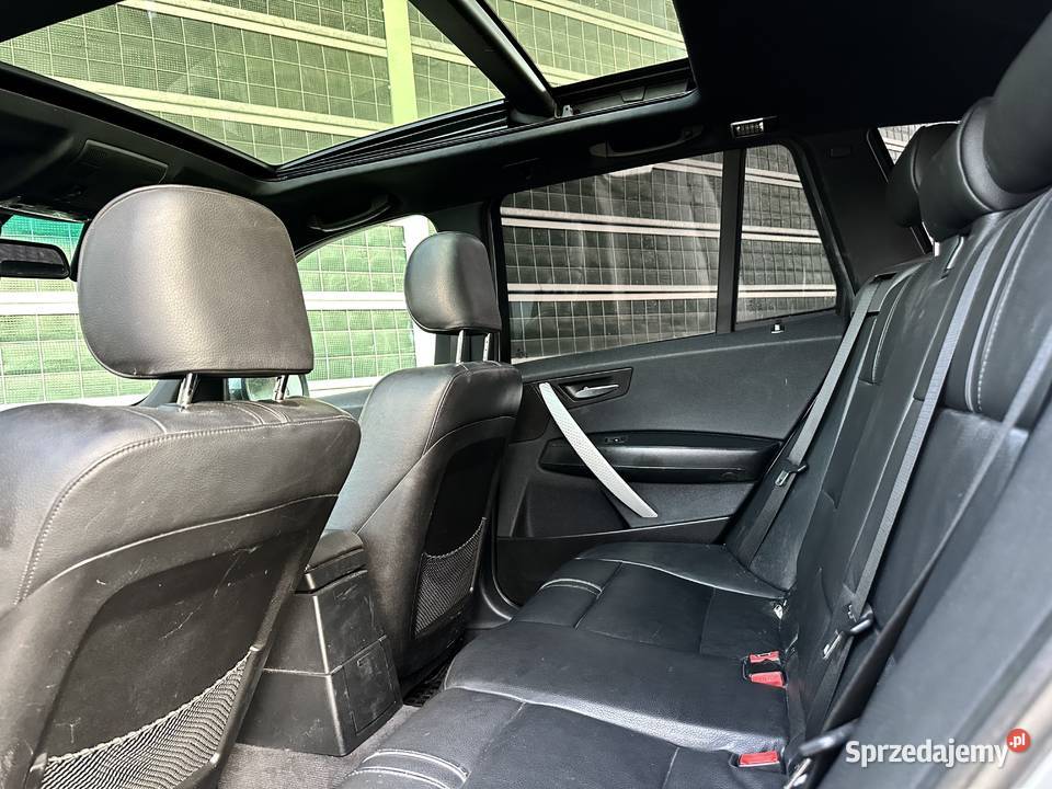 BMW x3 e83 30d 218 panorama czarny sufit 204000km