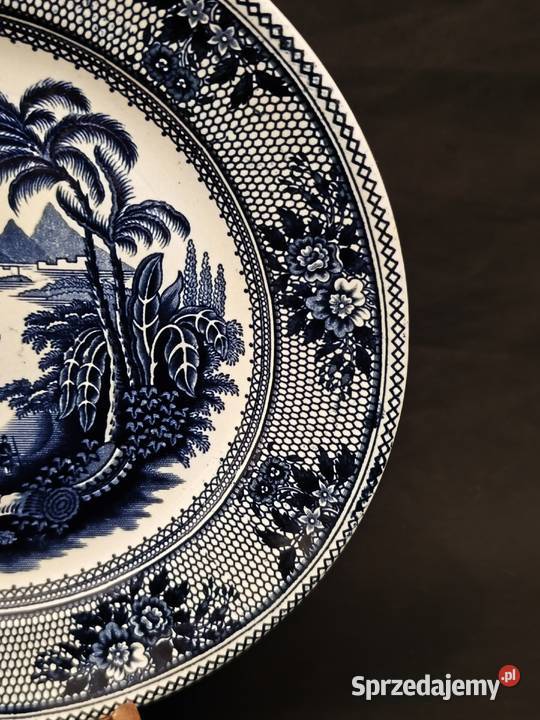 Talerz holenderski Maastricht Delhi Porcelana i szkło Chełm
