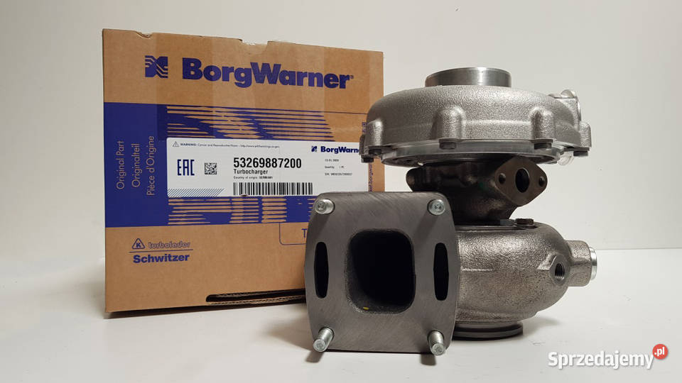 Turbosprężarka Volvo 53269707200 53269887200 mazowieckie Siedlce